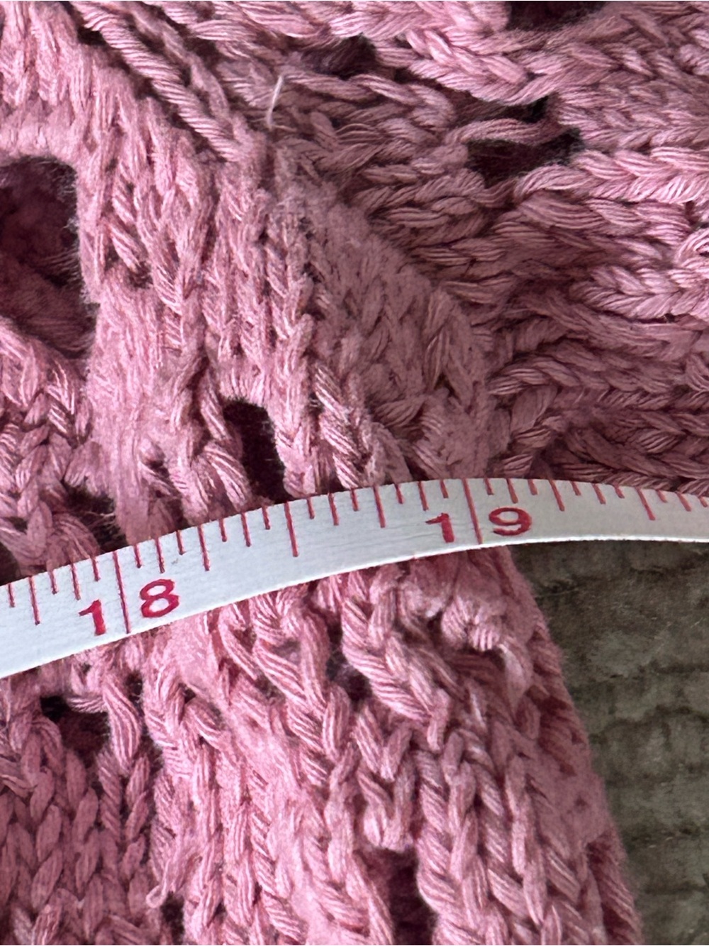 FARM Rio Pink Crochet Pom-Pom Peplum Cardigan - Picture 12 of 15